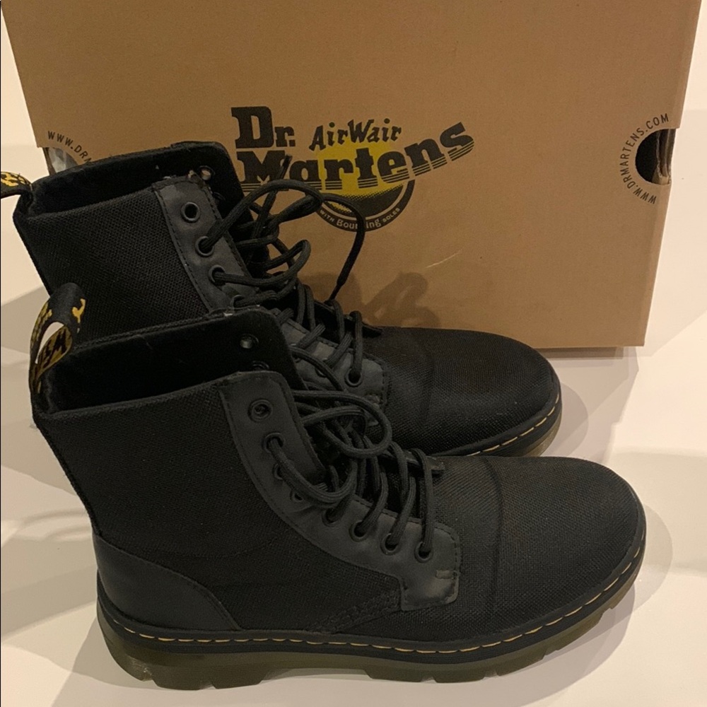 Dr. Martens Black Lace-Up Boots